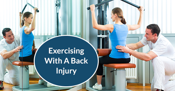 Exercising With A Back Injury